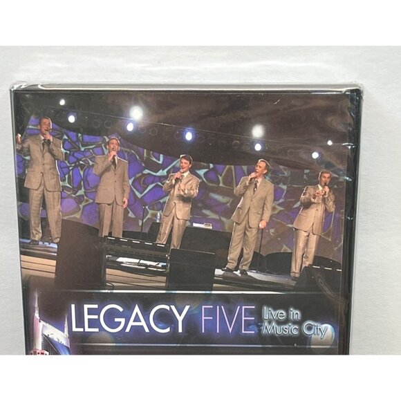 Legacy Five Live In Music City DVD Nashville TN Souther Gospel Quartet SEALED - Picture 4 of 6